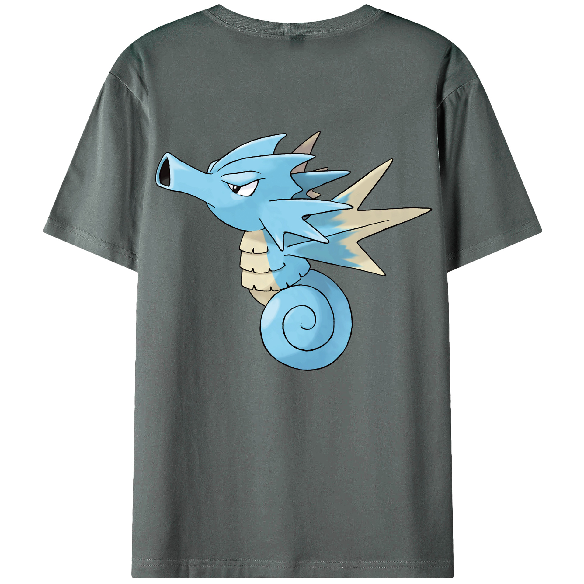 （画像用） ポケットモンスター Pokémon 綿100％半袖Tシャツ（背面プリント）